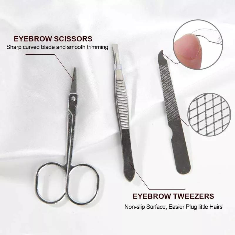 6PCS Zestaw Manicure & Pedicure Zestaw narzędzia do paznokci ze stali nierdzewnej
