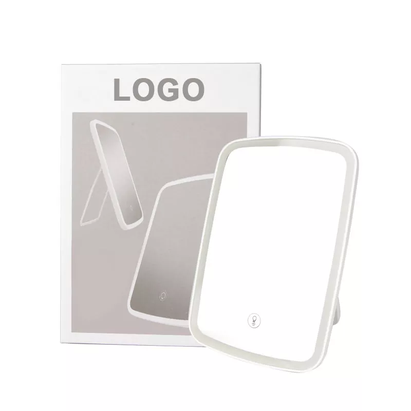 Lusterko do makijażu LED na blacie